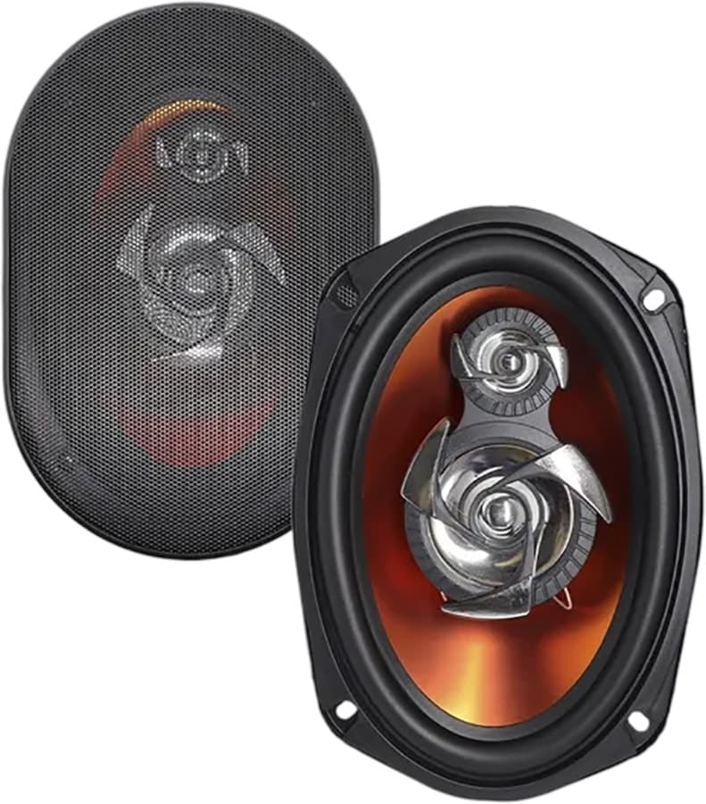 Alto-falante Coaxial Ecopower Ep-6108 6X9" 1200W Pmpo (Par)