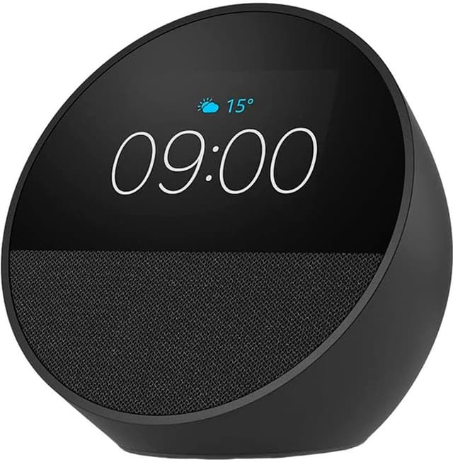 Alto-falante Inteligente Amazon Echo Spot com Relógio - Preto