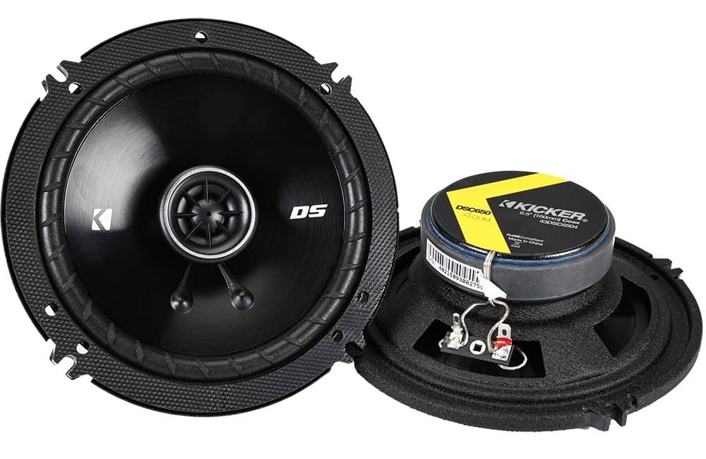 Alto-falante Kicker 6.5" + Tweeter 1/2" 43Dsc6504 - 60 Watts