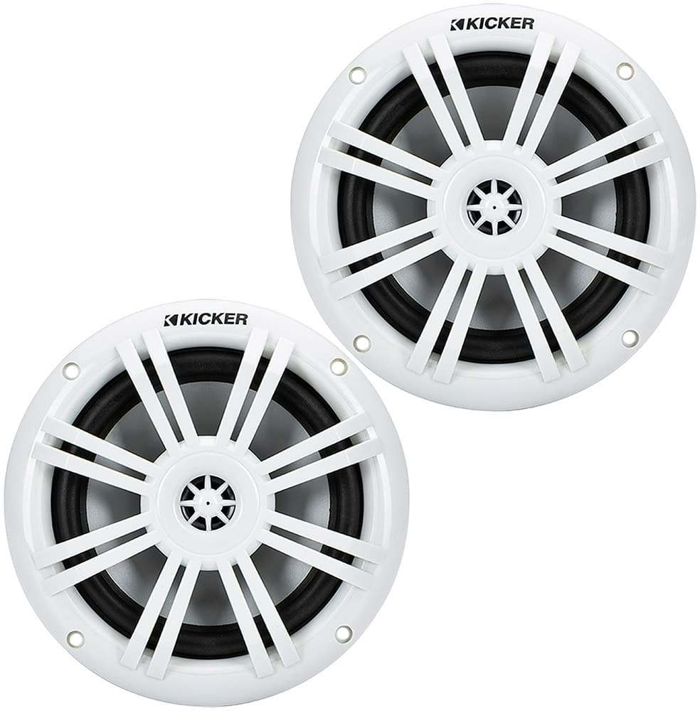 Alto-falante Marítimo Kicker KM604W Km604 6"1/2 150W Pico/50W Rms (Par)