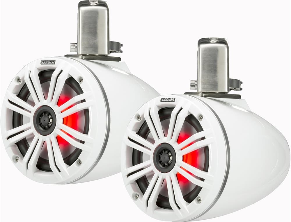 Alto-falante Marítimo Kicker Marine 45KMTC65W 6.5" 195Watts (Par)