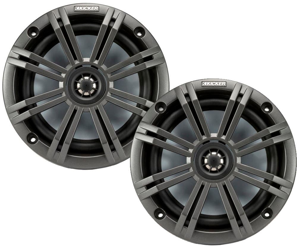 Alto-falante Marítimo Kicker Marine Km65 45Km654 6"1/2 195Watts (Par)