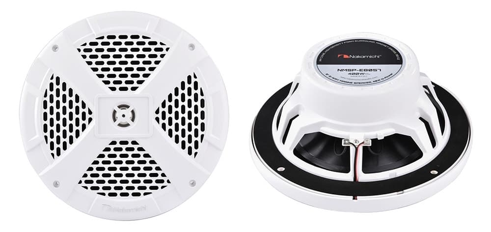 Alto-falantes Marítimo Nakamichi Nmsp-E8057 8'' 400W (40W Rms)