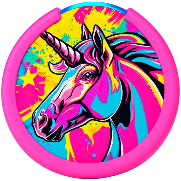 Assistente de Voz Amazon Alexa Echo Pop Kids Unicorn 1ª Geração