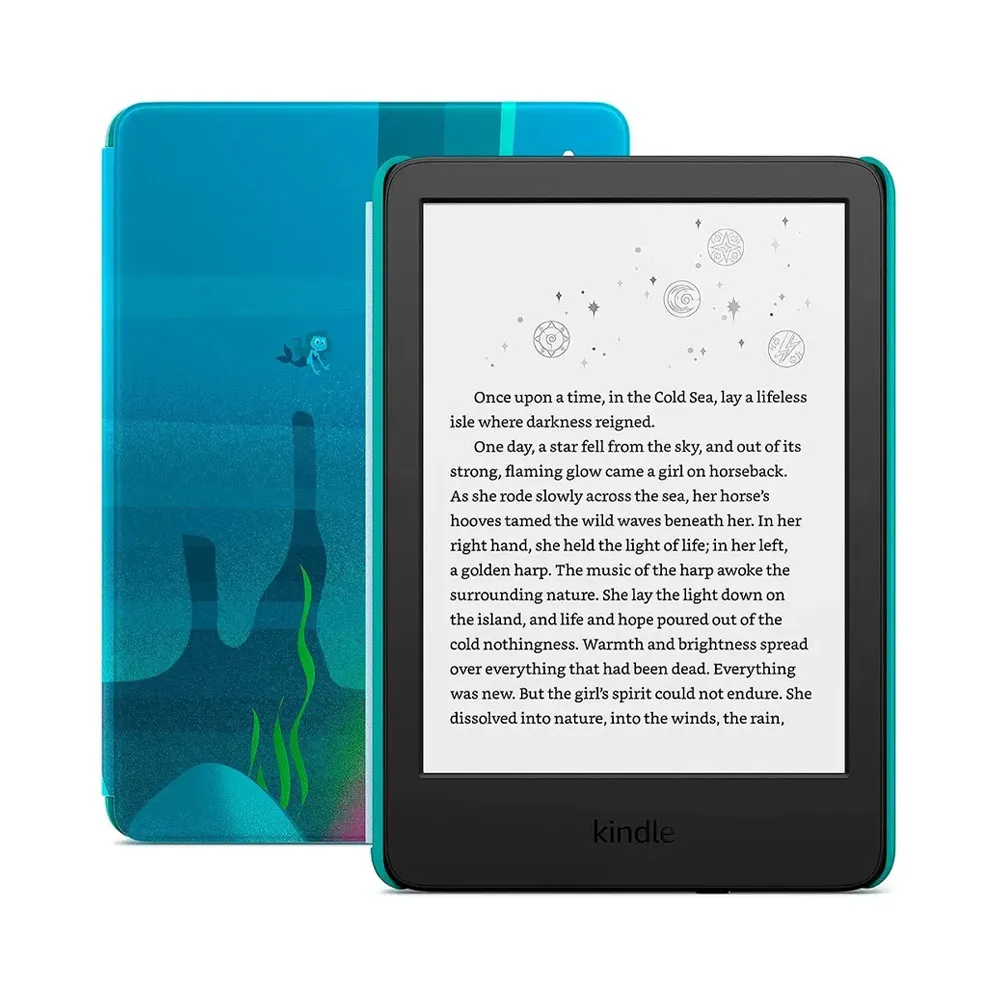 Leitor Digital Amazon Kindle Kids 6" 16GB Ocean Explorer