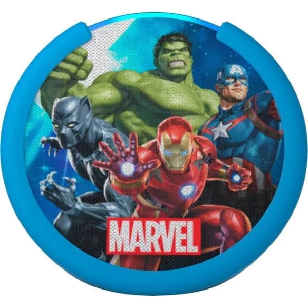 Assistente de Voz Amazon Echo Pop Kids Marvel Avengers