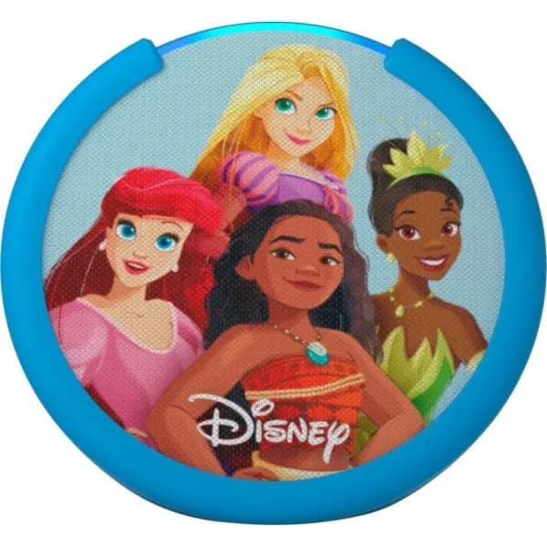 Assistente de Voz Amazon Echo Pop Kids Princesas Disney
