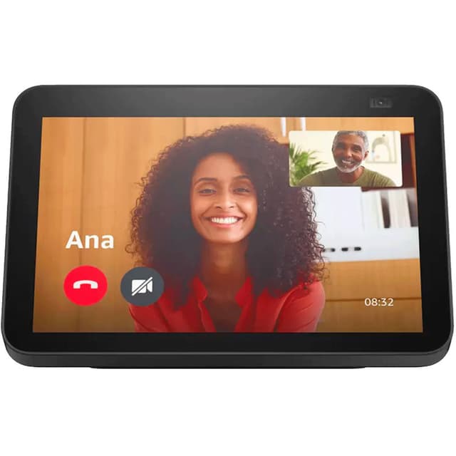 Assistente de Voz Amazon Echo Show 8 (2ª Geração) Alexa Preto