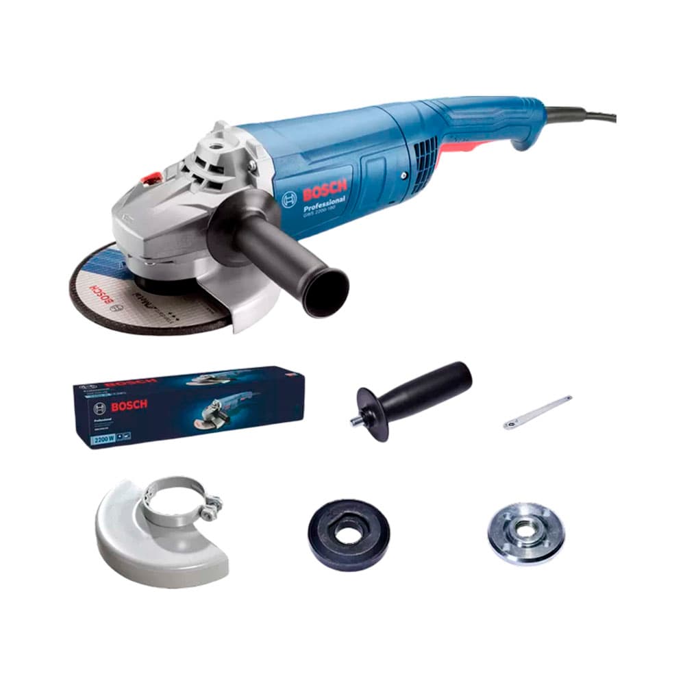 Esmerilhadeira Angular Bosch Gws 2200-180 220V
