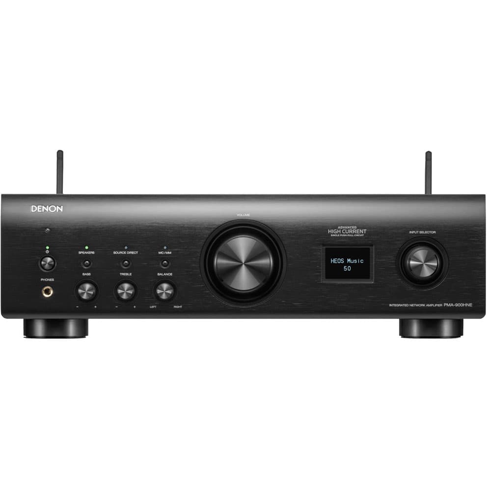 Amplificador Integrado Denon Pma-900HNE 50W Rms Heos Bluetooth Alexa Wi-Fi 110V