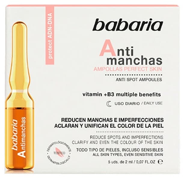 Ampolas Anti-manchas Babaria (5 Unidades de 2mL)