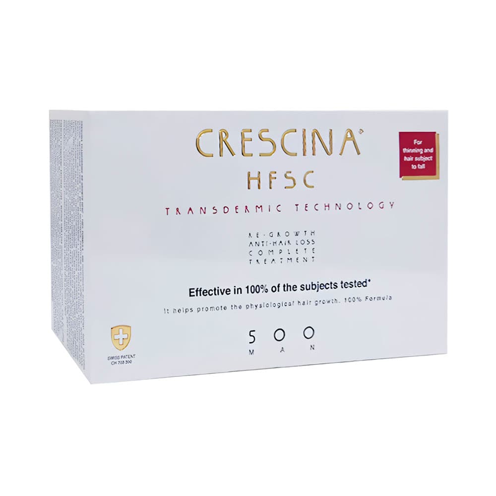 Tratamento Capilar Crescina Hfsc Transdermic Re-Growth 500 Homem 20 Peças