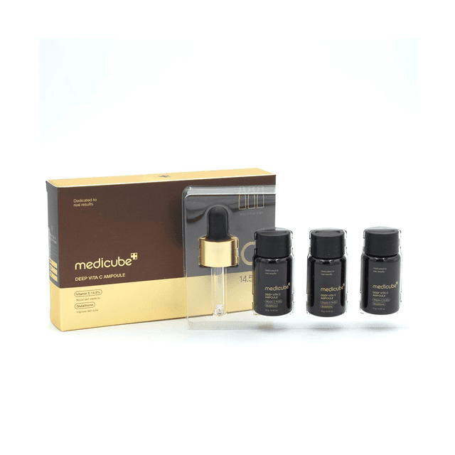 Ampola Facial Medicube Deep Vita C - 3 Peças de 10G