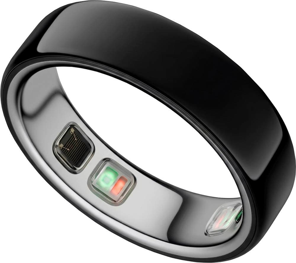 Anel Inteligente Oura Ring 5 Bluetooth Tamanho 7 Preto