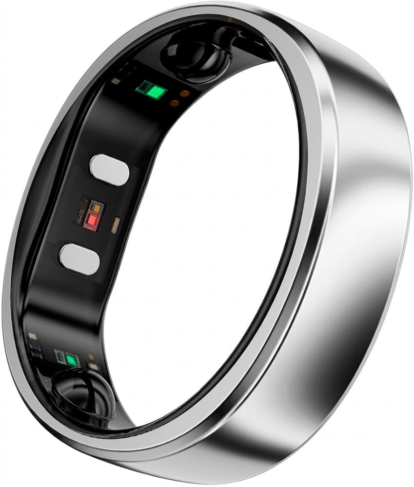 Anel Inteligente Ringconn Gen 2 Air Bluetooth Tamanho 12 Prateado