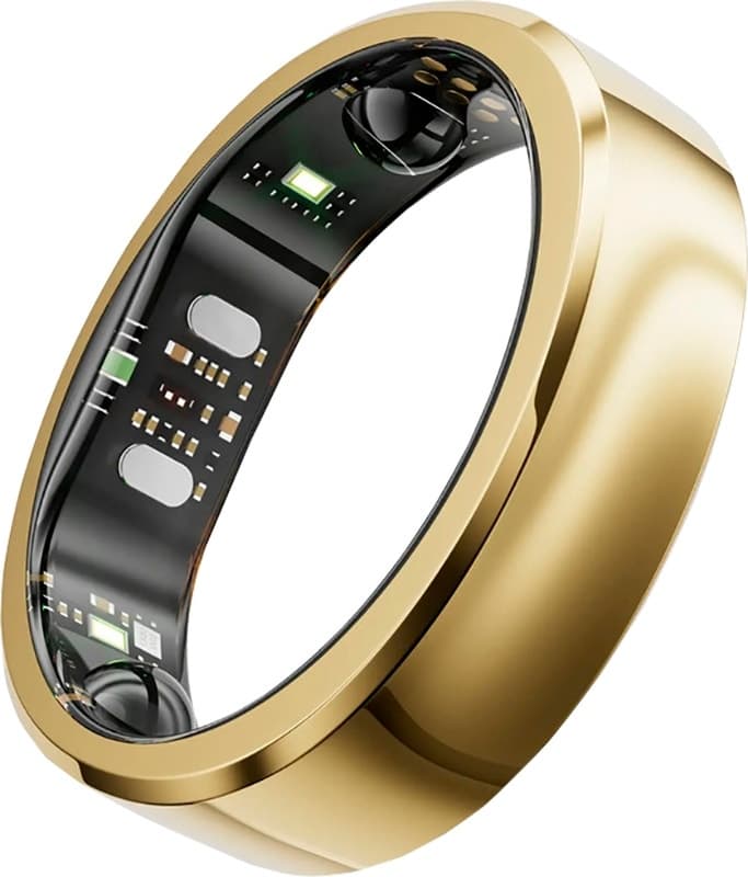 Anel Inteligente Ringconn Gen 3 Bluetooth Tamanho 6 Dourado
