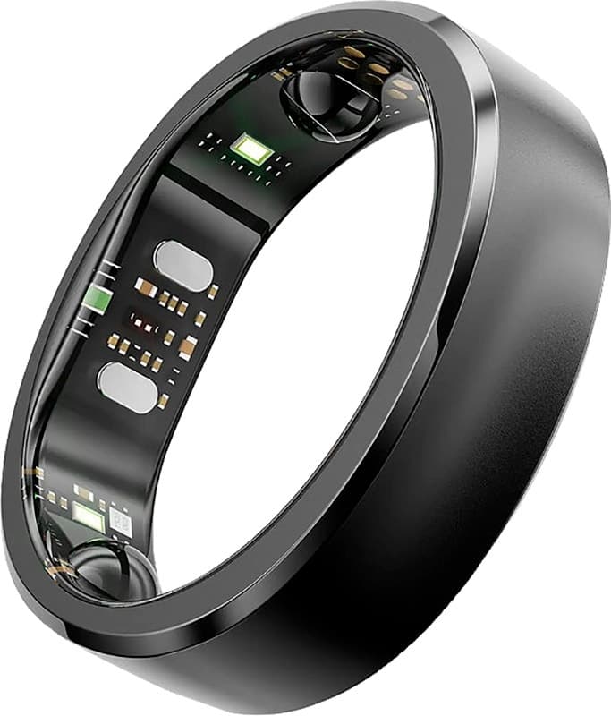 Anel Inteligente Ringconn Gen 3 Bluetooth Tamanho 8 - Preto Fosco