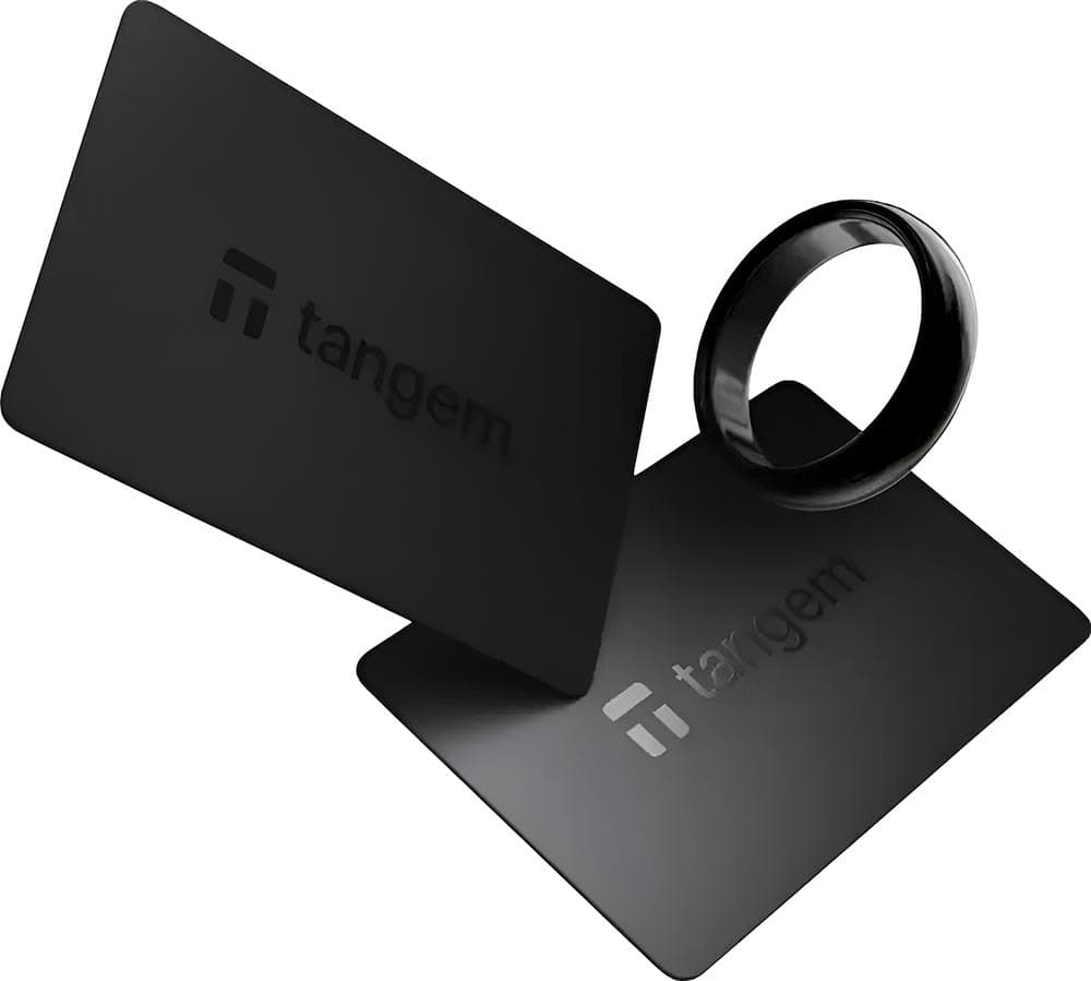 Anel Inteligente Tangem NFC Tamanho 9 - Preto