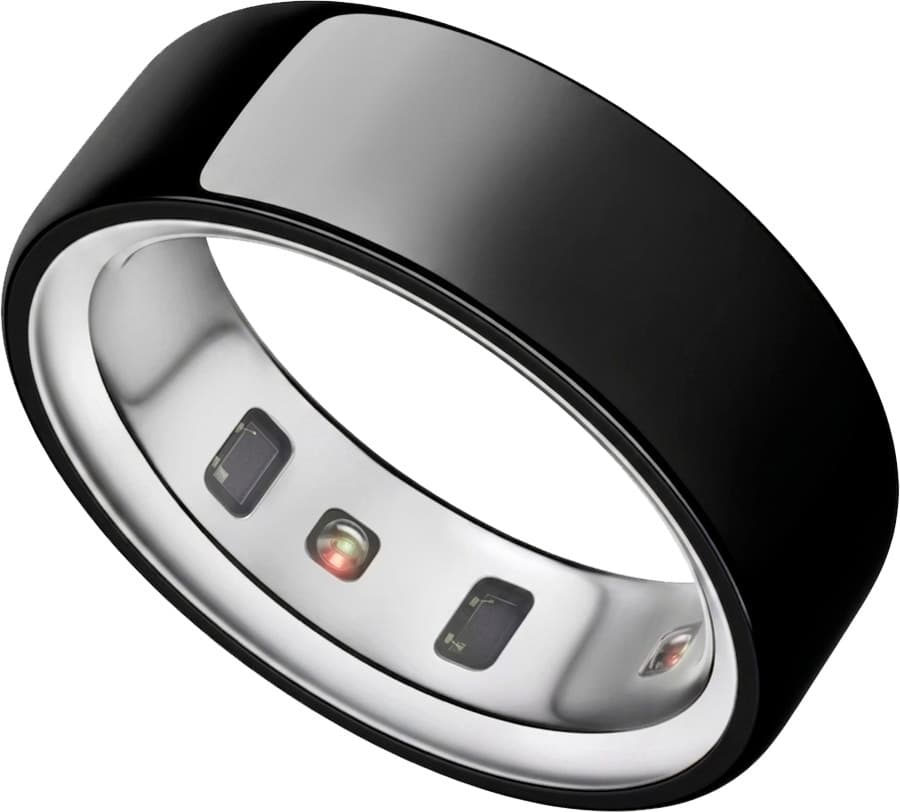Anel Inteligente Oura Ring 4 Bluetooth Tamanho 9 - Preto Tam. 9