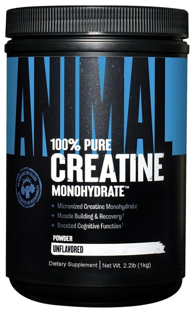 Creatina Monohidratada Pura Animal Unflavored 1Kg