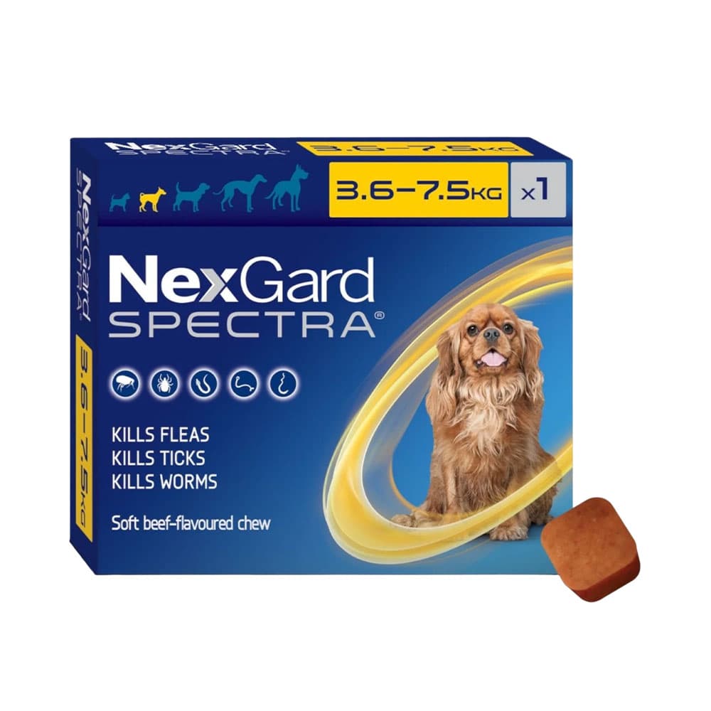 Antiparasitário NexGard Spectra 3.6-7.5Kg 1 Comprimido