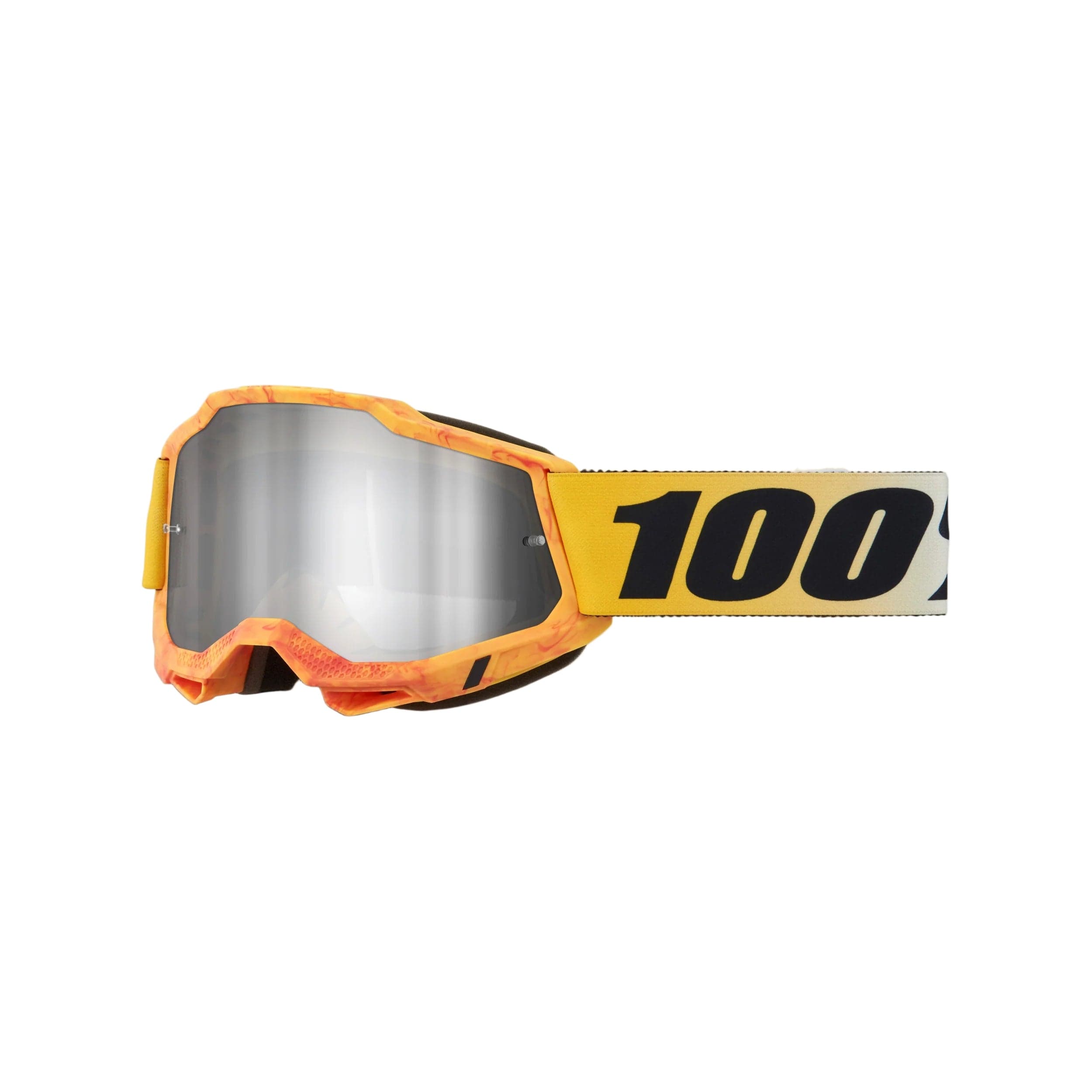 Antiparras 100% Accuri 2 Goggle 50014 - Razza - Lente Espelhada Prateada