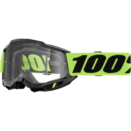 Óculos 100% Accuri 2 Otg Goggle 50018 Neon Yellow Lente Clara