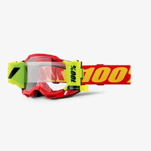Óculos de Proteção 100% Acurri 2 Forecast 50017 - Vermelho - Lente Clara