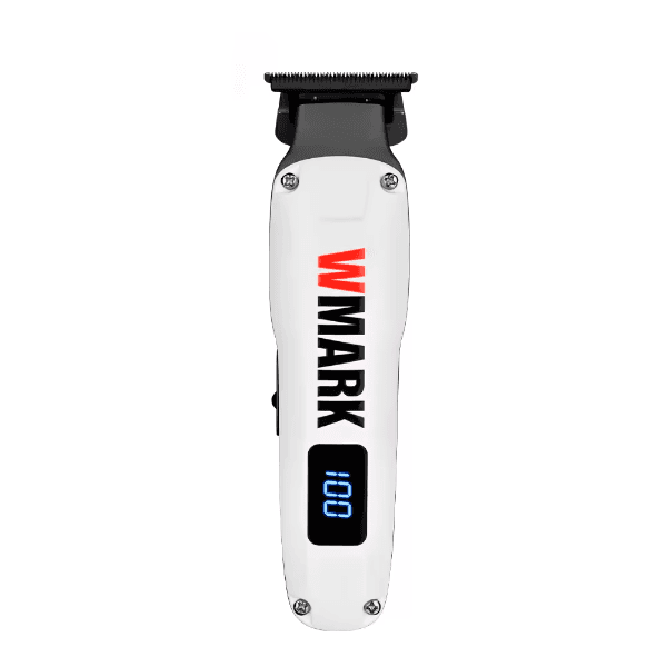 Aparador de Cabelo Wmark Ng-1205 7000 Rpm 1200 mAh Com Acessórios Recarregável Branco