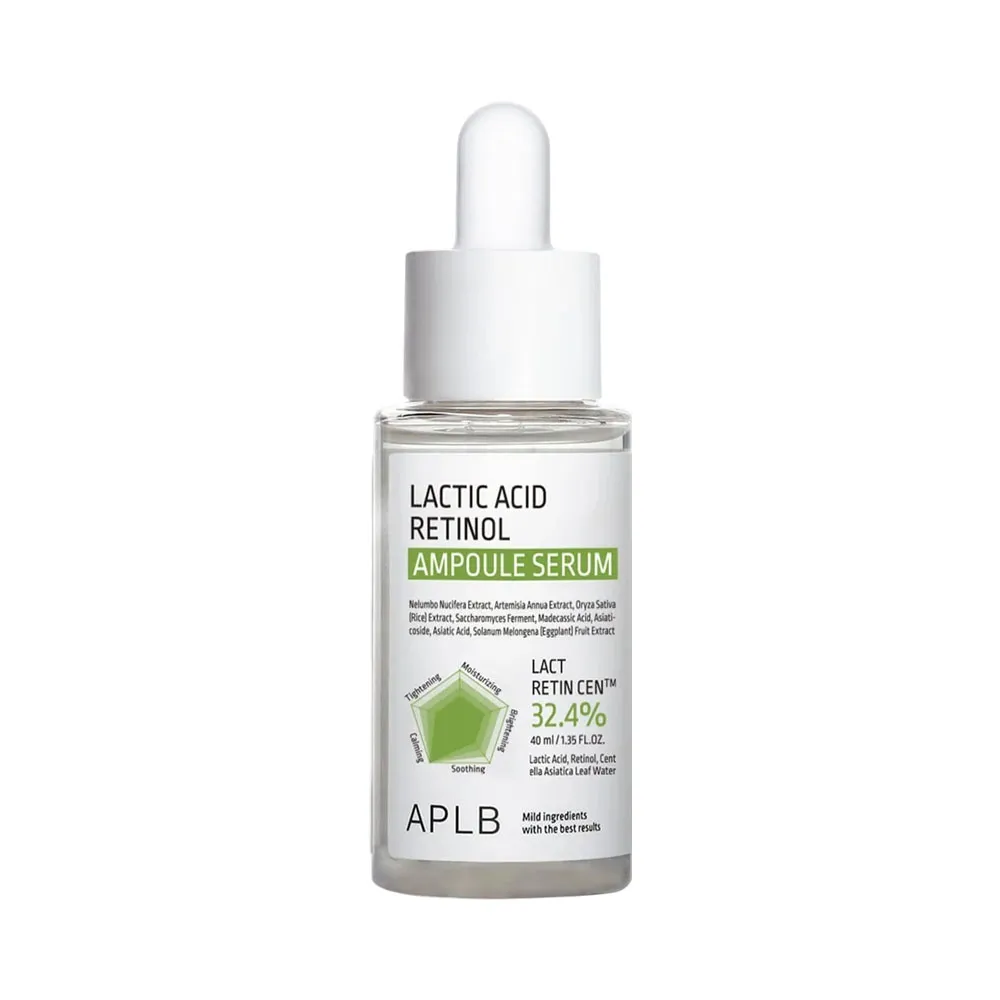 Aplb Serum Facial Lactic Acid Retinol Ampoule 40ML