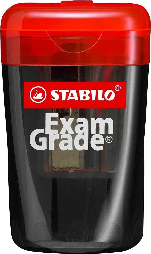 Apontador de Lápis Stabilo Exam Grade 4518 Preto