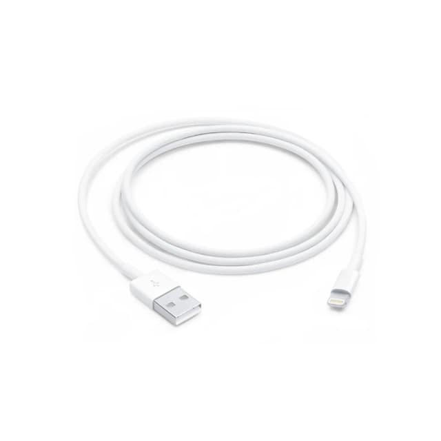 Cabo USB-A para Lightning Apple 1M Branco