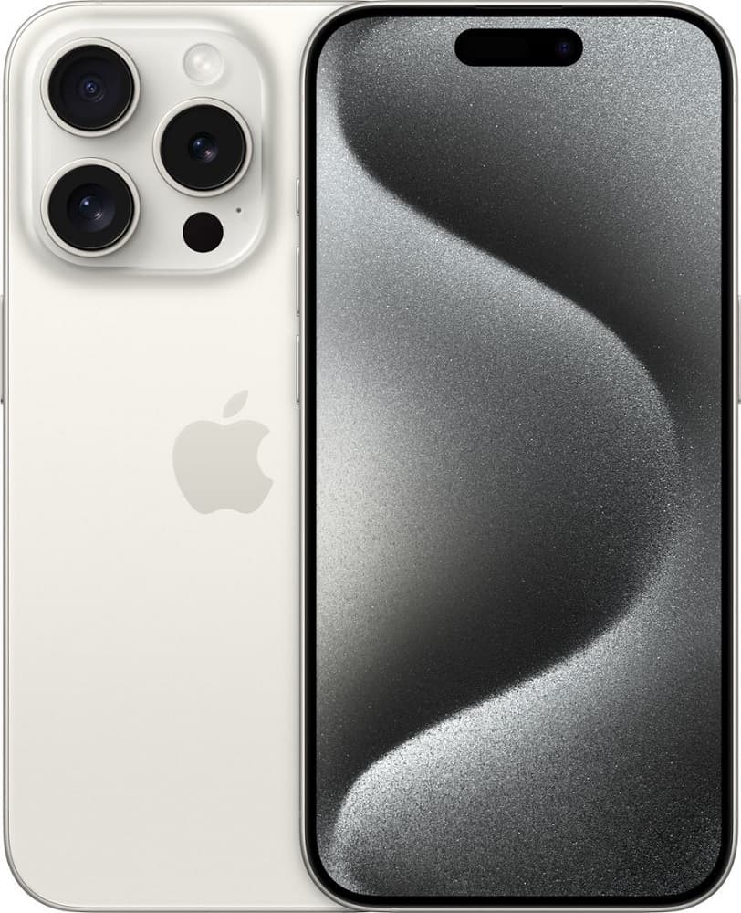 Celular Apple iPhone 15 Pro 6.1" 256GB Titânio Branco