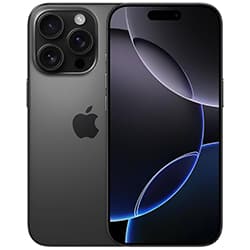 Apple iPhone 16 Pro MYM93LL/A A3083 128GB Swap Grade B - Black Titanium (Americano)