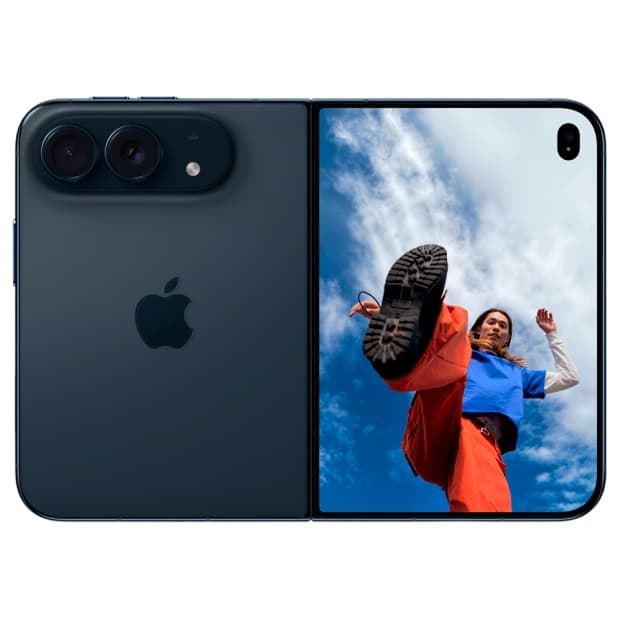 Celular Apple iPhone Duo 256GB Dobrável Night Sky