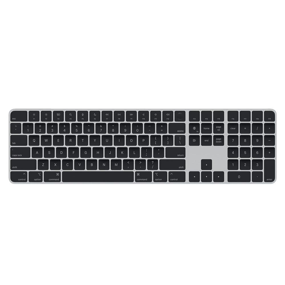 Teclado Apple Magic Keyboard MMMR3LE/A com Touch Id USB-C - Preto