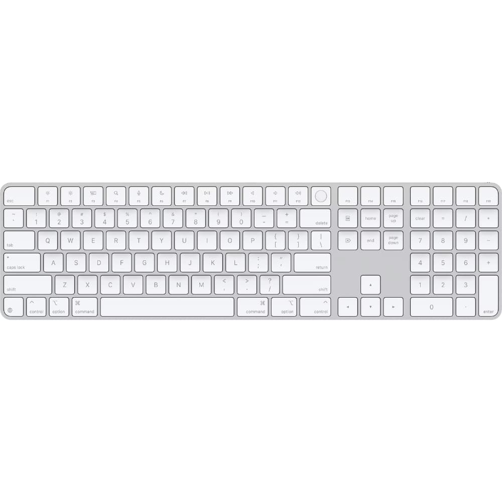 Teclado Apple Magic com Touch Id MXK73HN/A (USB-C) - Branco