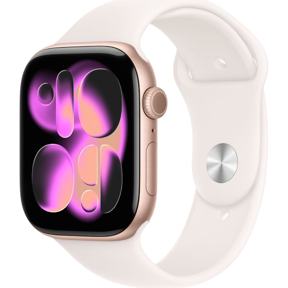 Smartwatch Apple Watch Series 11 46MM (GPS+Cellular) - Rose Gold Aluminum/Light Blush Sport Band