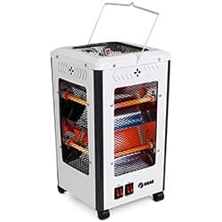 Aquecedor Krab Kbec2000 Quartzo 2000W 220V Branco