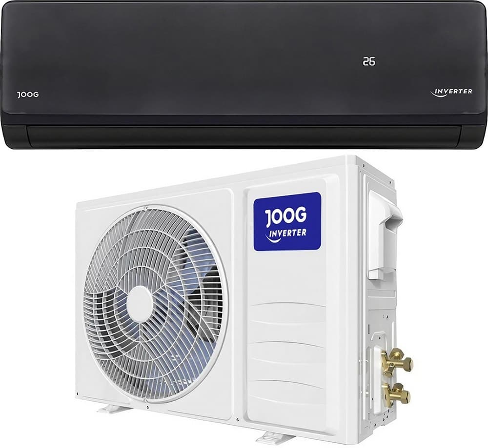Ar Condicionado Inverter Joog Inv-JGS24KB 24000BTU Quente/Frio WiFi 220V 50/60Hz com Kit - Preto