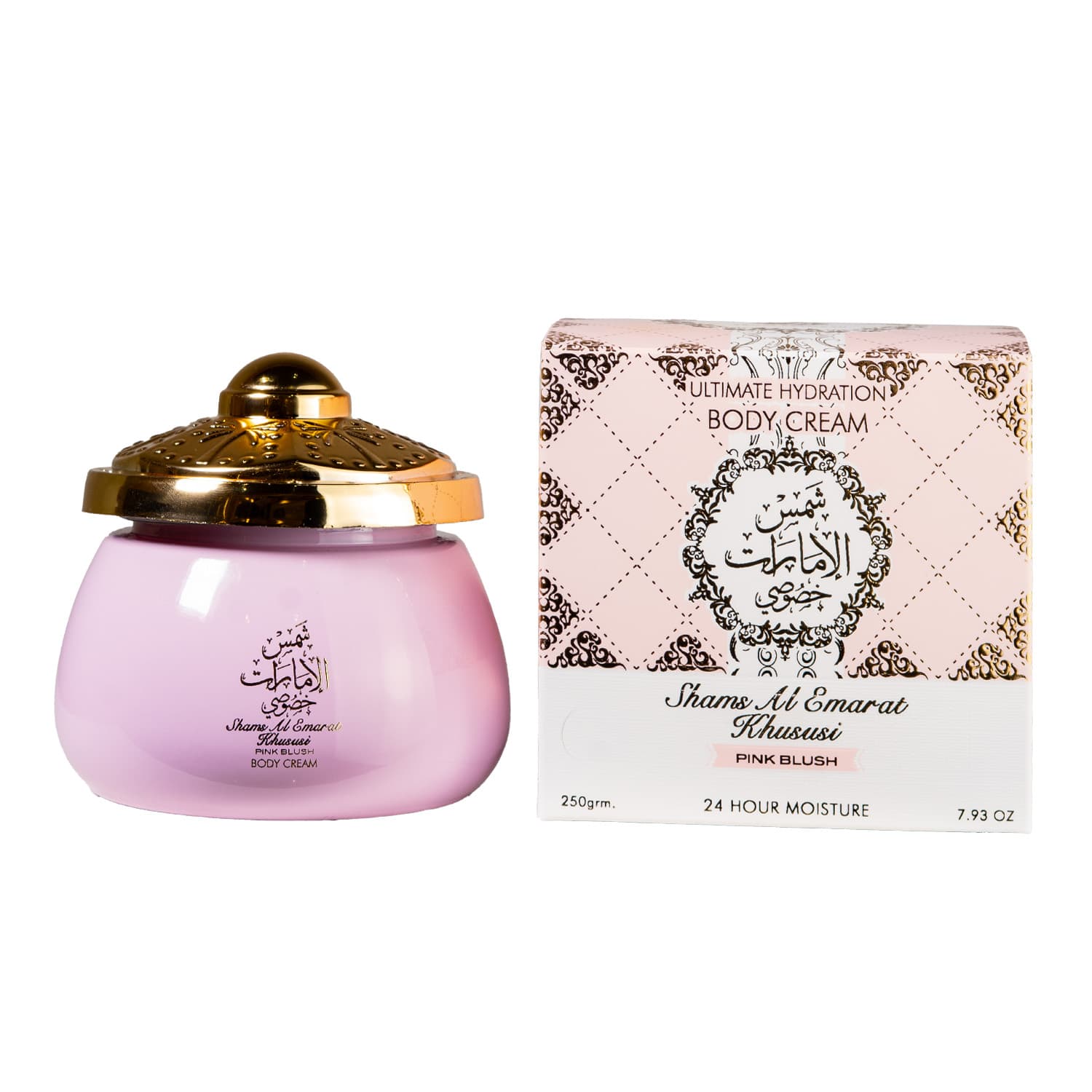 Creme Corporal Ard Al Zaafaran Shams Pink Blush 250G