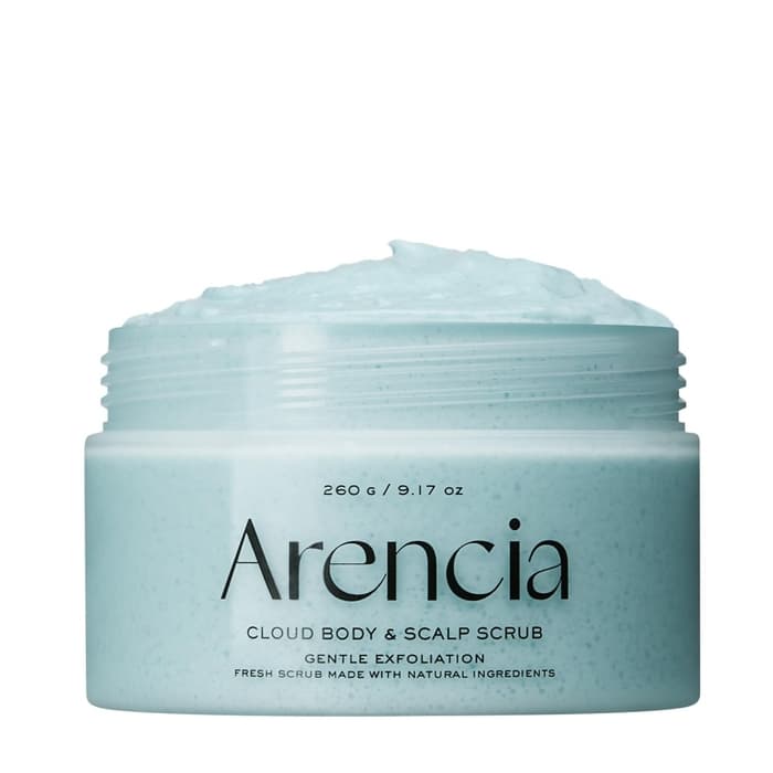 Esfoliante Corporal e Capilar Arencia Fresh Cloud Menta Francesa e Lírio 260G