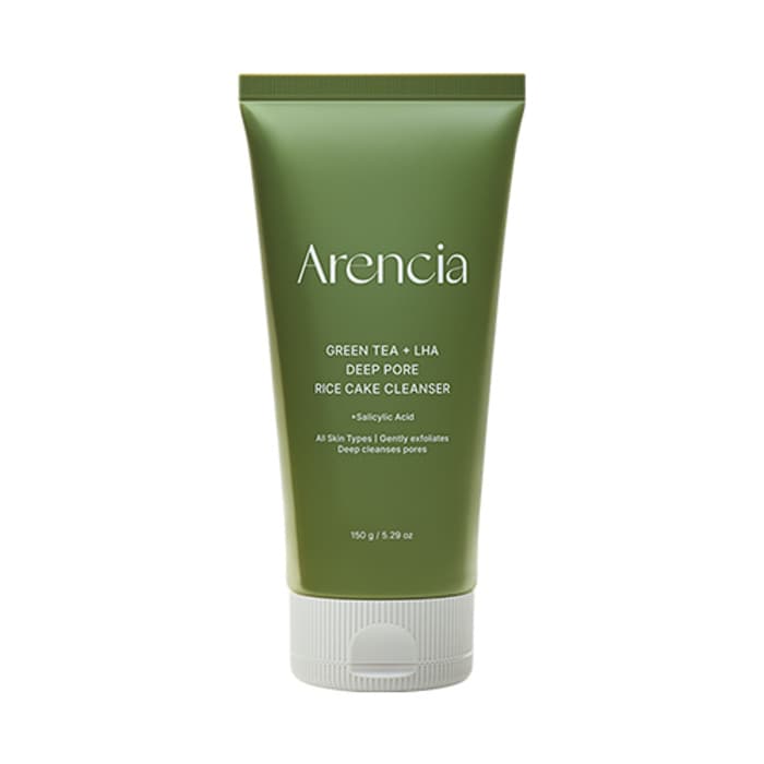 Arencia Green Tea + Lha Deep Pore Rice Cake Cleanser 150G