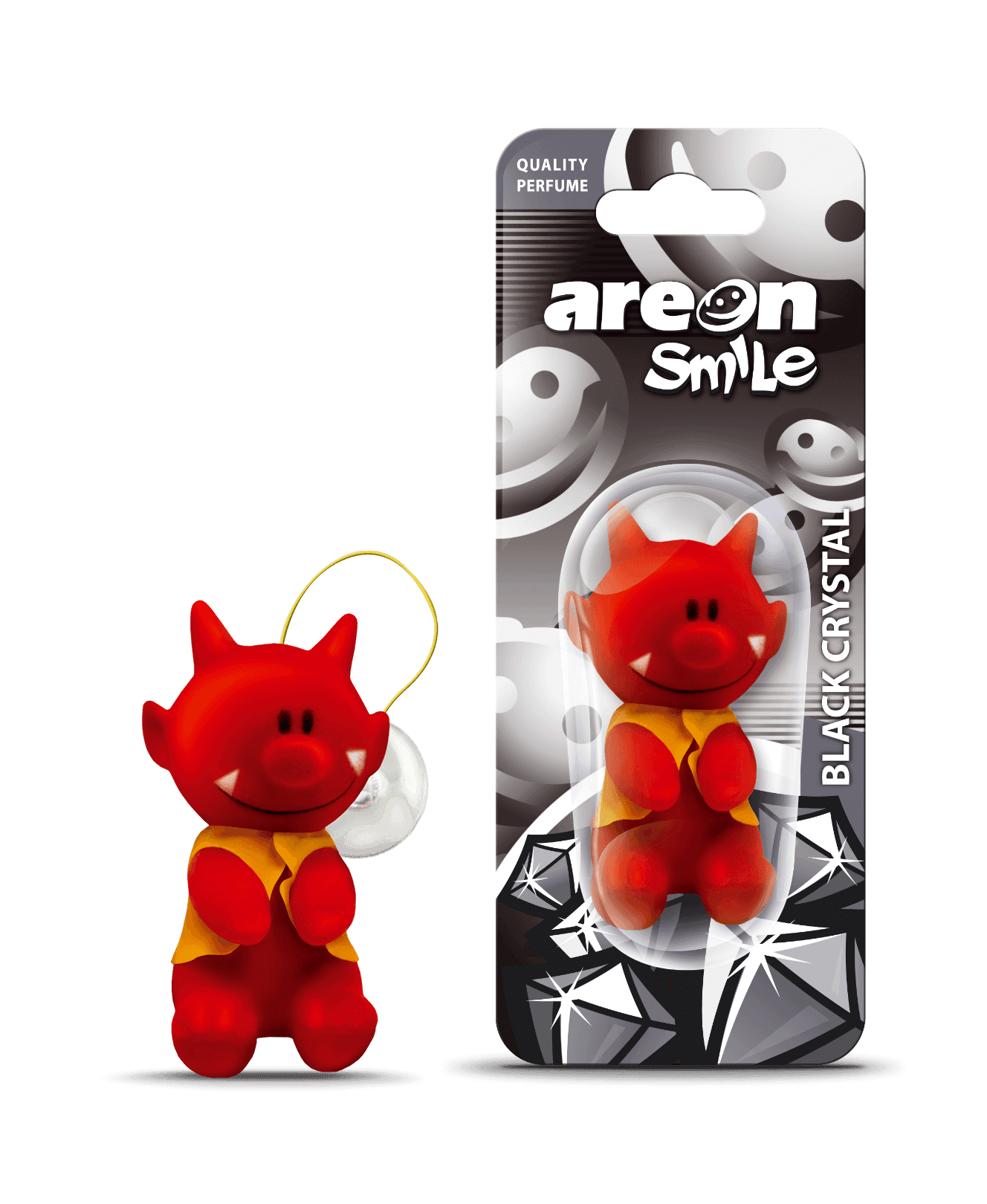 Aromatizante Areon Smile Black Crystal