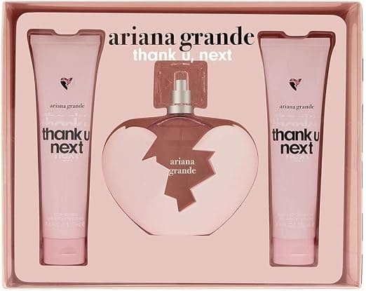 Kit Ariana Grande Thank U Next Eau de Parfum 100ml + Body Lotion 100ml + Shower Gel 100ml