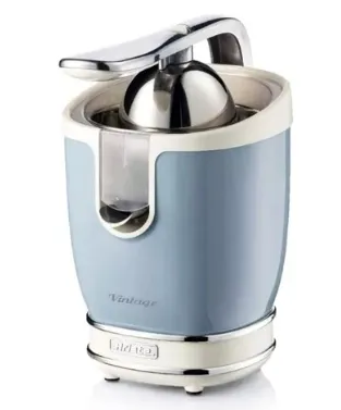 Espremedor Ariete Vintage 413 220V Creme/Azul