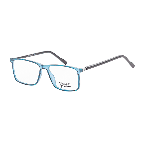 Armação para Óculos de Grau Visard KPE1218 C3 Tam. 54-15-138mm - Preto/Azul