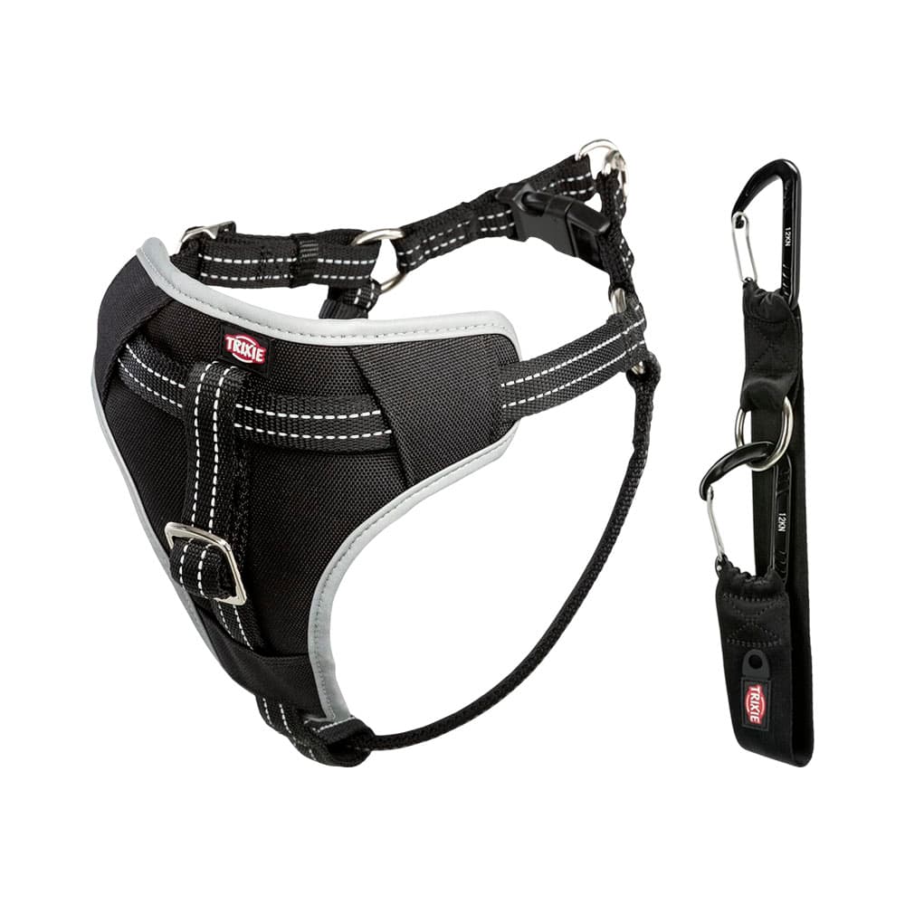 Arnês de Segurança para Carro Trixie Dog Protect 12856 M 50-65CM Preto