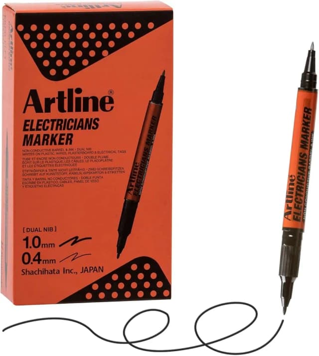 Marcador Artline 1.0mm/0.4mm Laranja