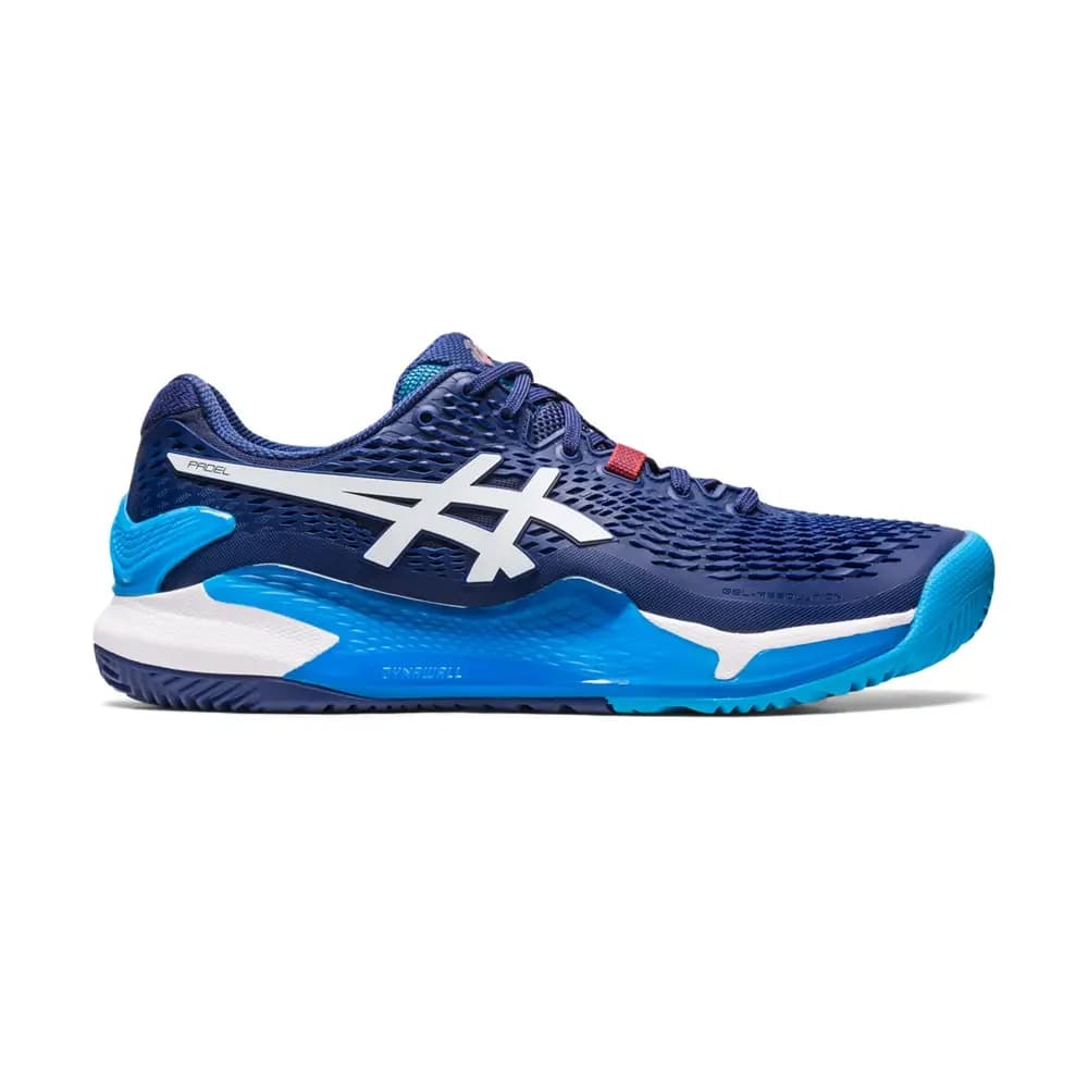Tênis de Padel Asics Gel Resolution 9 Indigo Blue White